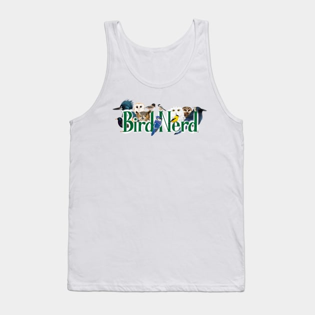 Bird Nerd 2 Tank Top by FernheartDesign